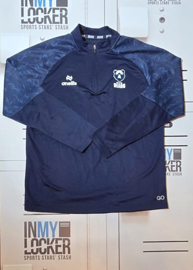 Gabriel Oghre - Bristol Bears Initialled 1/4 Zip Training Top [Navy]
