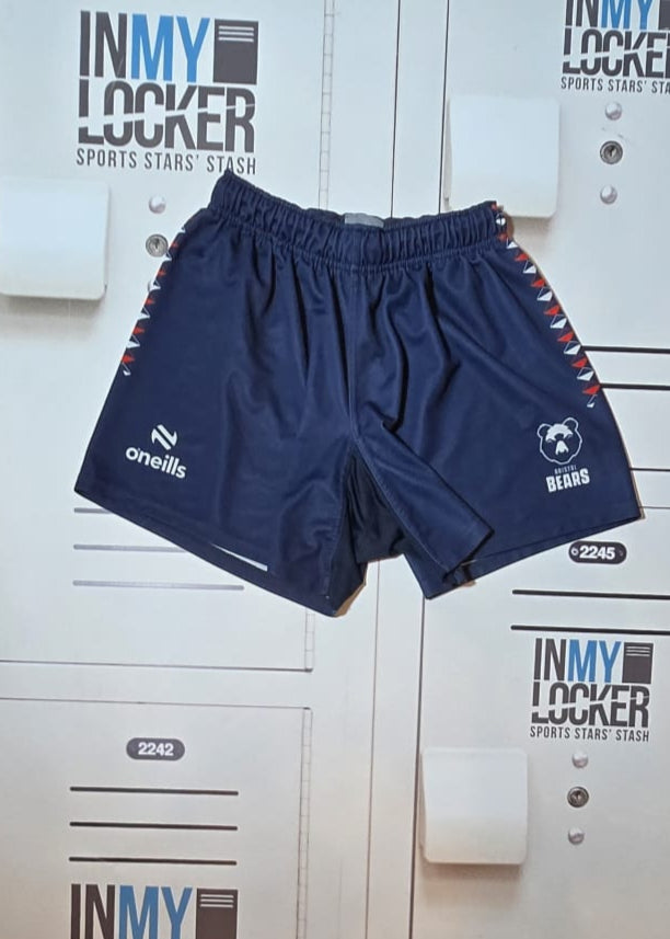 Gabriel Oghre - Bristol Bears Initialled Training Shorts [Navy]
