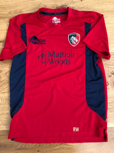 Richard Wigglesworth - Leicester Tigers Gym T-Shirt [Red & Blue]