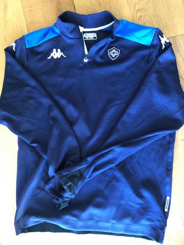 Joe Worsley - Castres Olympique Quarter Zip Top Layer [Blue]