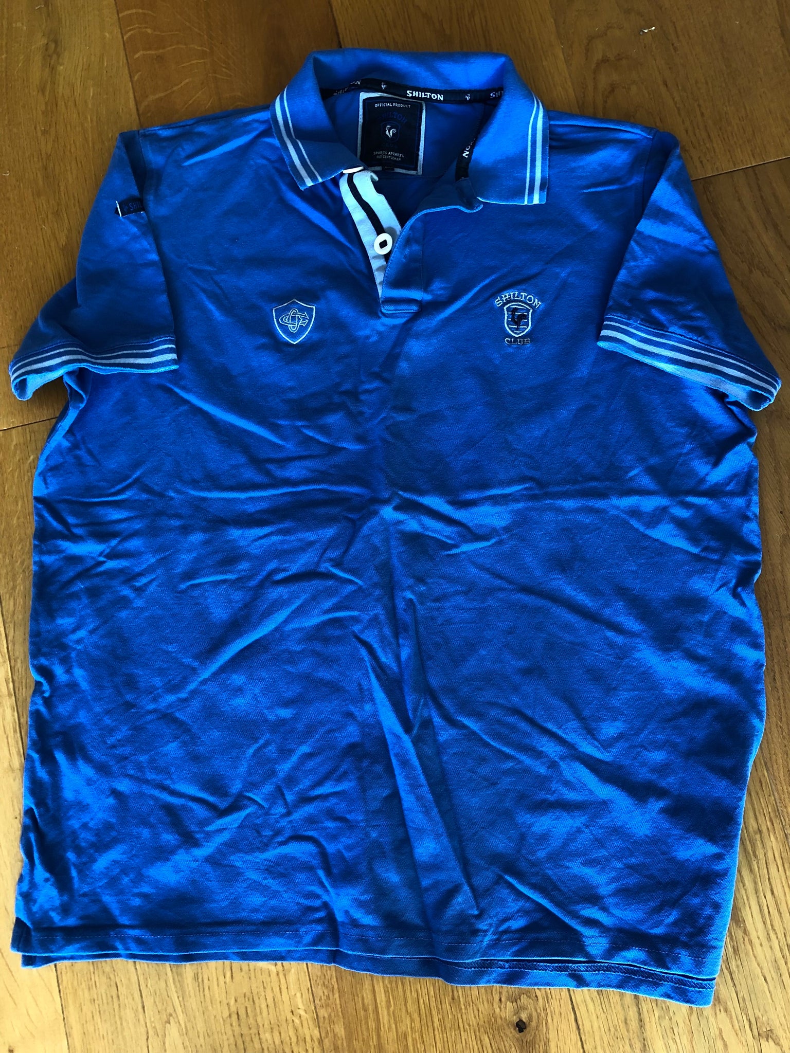 Joe Worsley - Castres Olympique Polo Shirt [Light Blue]